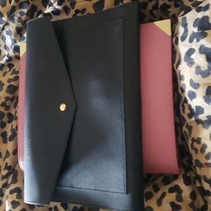 SOLD-The Megan portfolio laptop clutch and organizer